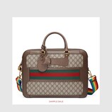 GG Supreme briefcase with Web