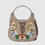 Dionysus embroidered medium GG Supreme hobo