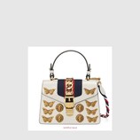 Sylvie animal studs leather mini bag