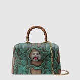 Python top handle bag
