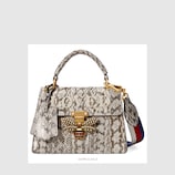 Queen Margaret snakeskin top handle bag