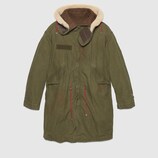 バックパック ストラップ付き コットン パーカー