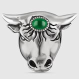 Anger Forest bull's head ring