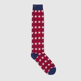 Socken aus Baumwolle mit geometrischem Tiermotiv
