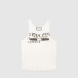 Top de Tirantes con Logotipo Gucci Coco Capitán