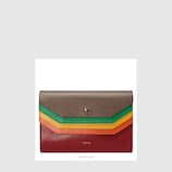 GucciTotem Portfolio en cuir avec crochets