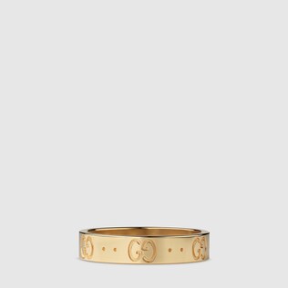 Icon Bandring in Gelbgold