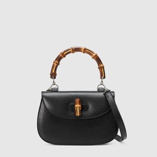 Bamboo Classic leather top handle