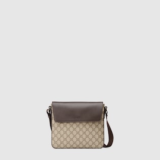 Bolso cruzado de lona GG Supreme