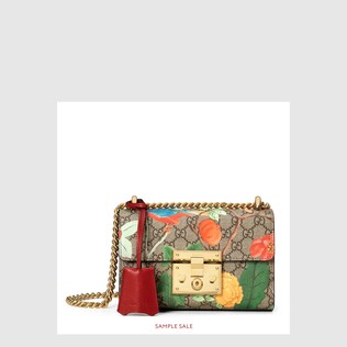 Padlock small Gucci Tian shoulder bag