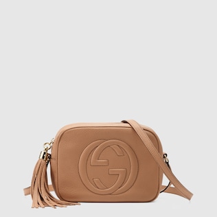 Kleine Soho Disco Bag aus Leder