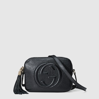 Kleine Soho Disco Bag aus Leder