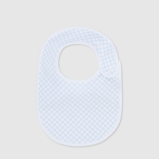 Bavoir en coton à motif GG pour bébé