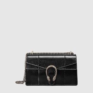 Bolso de hombro Dionysus de pitón