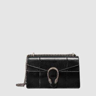 Dionysus python shoulder bag