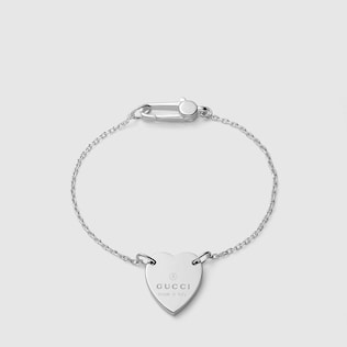 Gucci トレードマーク ハートブレスレット
