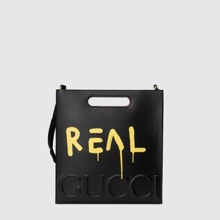 GucciGhost leather tote