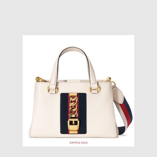 Sylvie leather top handle bag