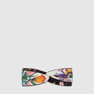 Flora Snake print headband
