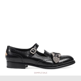 Queercore brogue monk shoe
