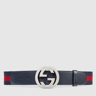 Web belt with G buckle