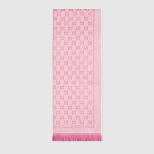 Wool GG Jacquard Scarf