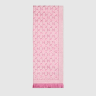 Wool GG Jacquard scarf