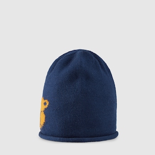 Children's knitted bear hat