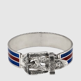 Pulsera Gucci Garden de Plata