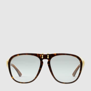 Gafas de sol redondas de acetato