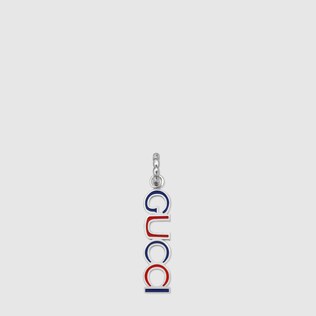 Gucci charm in silver