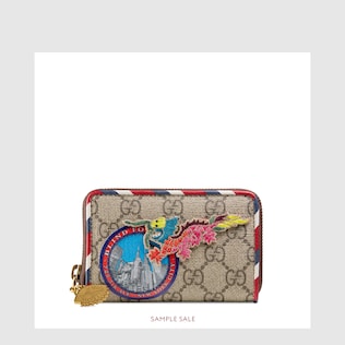 Gucci Courrier GG Supreme card case