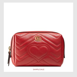 GG Marmont cosmetic case