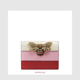Queen Margaret leather card case