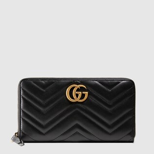 〔GGマーモント〕レザー ジップアラウンドウォレット