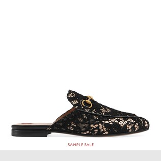 Princetown lace slipper
