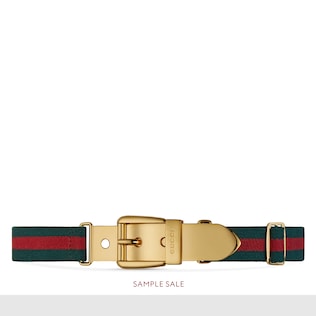 Web belt with square buckle