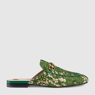 Princetown lace slipper