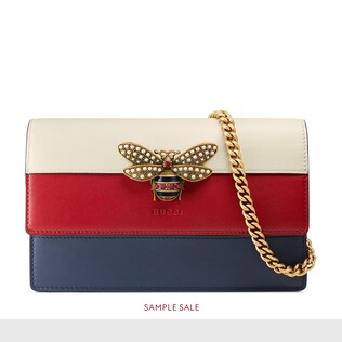 Queen Margaret leather mini bag
