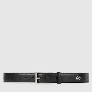 Gucci Signature belt with GG detail
