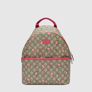 Sac à dos pour enfant GG boutons de rose