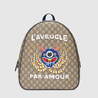 Children's GG Supreme monster backpack