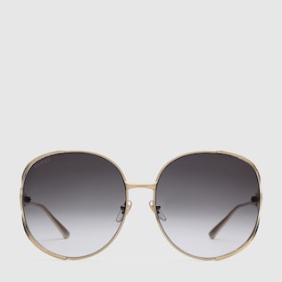 Gafas de sol redondas de metal