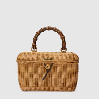 Basket top handle bag