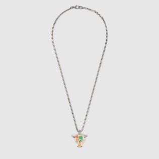 Anger Forest bull's head necklace