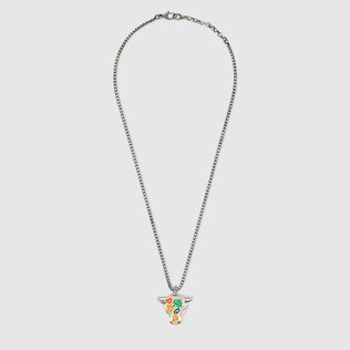 Collana Anger Forest con testa di toro