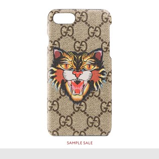 Angry Cat print iPhone 7 case