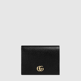 Leather card case wallet