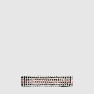 Web headband with crystals