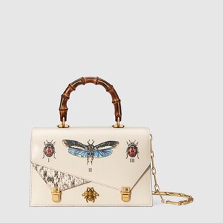 Ottilia leather small top handle